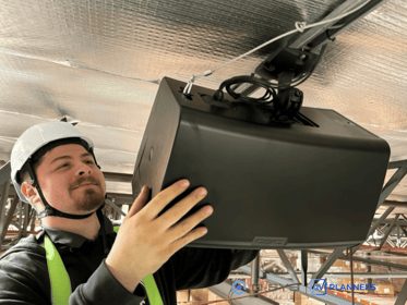Case Study: Installation of a New Warehouse PA System for an Entertainment Company