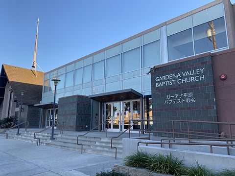 Exterior of Gardena Valley Baptist Church
