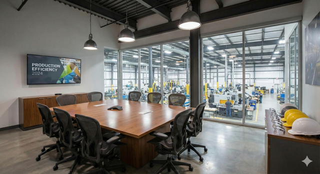 Conference room in Warehouse