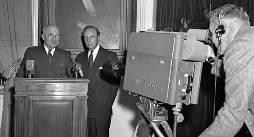 Harry S. Truman – TV broadcast