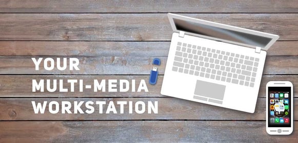 Why your office desk should be a multi-media battle station.
