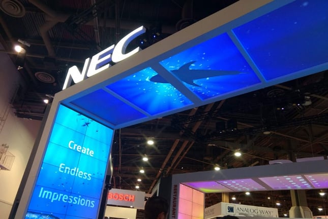 NEC Displays Infocomm 2018