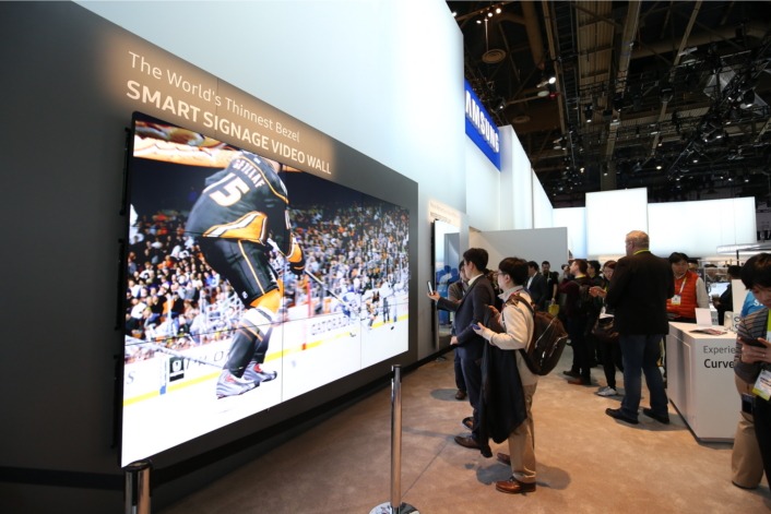 worlds Thinnest Bezel Video Wall