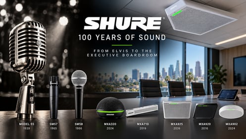 From Elvis to the Executive Boardroom: 100 Years of Shure Microphones